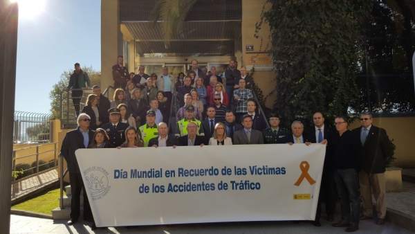 Minuto de silencio con motivo del Día Mundial de las Víctimas del Tránsito. Minuto de silencio con motivo del Día Mundial de las Víctimas del Tránsito.