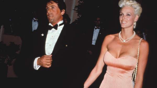 Brigitte Nielsen y Sylvester Stallone Brigitte Nielsen y Sylvester Stallone