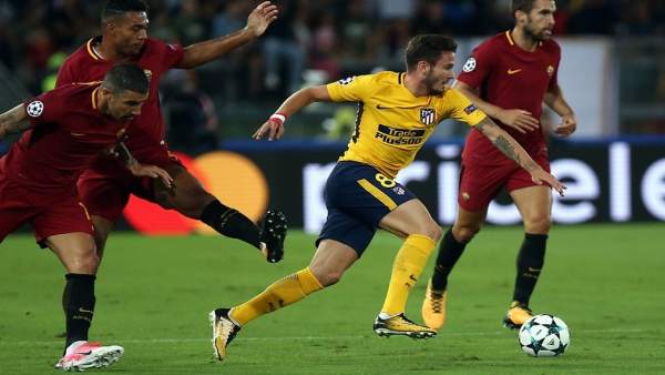 Saúl en el Atlético - Roma Saúl en el Atlético - Roma