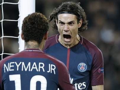 Neymar y Cavani