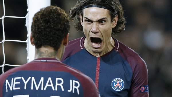 Neymar y Cavani Neymar y Cavani