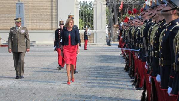 Cospedal ha visitado esta tarde la Academia General Militar Cospedal ha visitado esta tarde la Academia General Militar