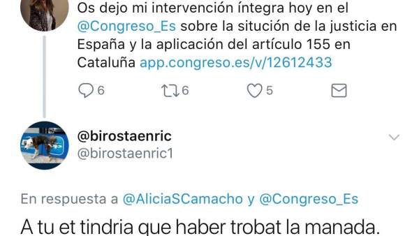 Insultos a Alicia Sánchez-Camacho Insultos a Alicia Sánchez-Camacho