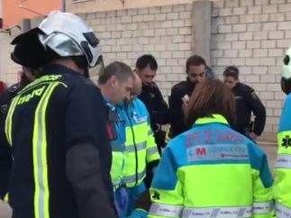 Muere un trabajador de 46 años en Villaverde al caerle encima una puerta de 600 kilos
