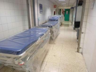 Camillas a un euro en un anuncio de Wallapop para denunciar la situación del hospital la Paz