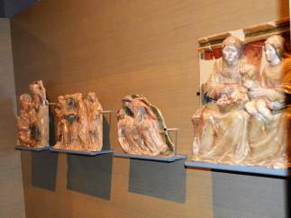 Piezas de Sijena, en el Museo de Lleida