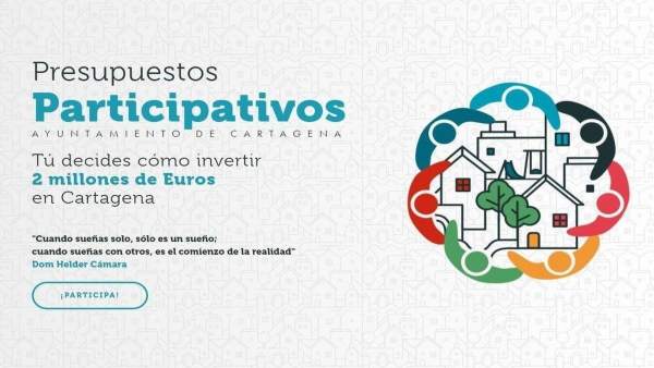 Cartel de los presupuestos participativos Cartel de los presupuestos participativos