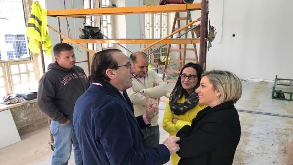 Imagen de la visita a las obras Imagen de la visita a las obras