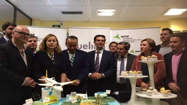 Inauguración de la conexión a Bilbao desde el Aeropuerto Granada-Jaén. Inauguración de la conexión a Bilbao desde el Aeropuerto Granada-Jaén.