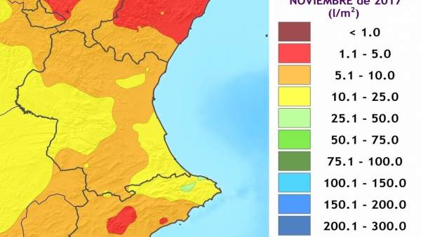 El mes de novembre acaba com el dècim més sec des de 1950, amb un 86% menys de pluges El mes de novembre acaba com el dècim més sec des de 1950, amb un 86% menys de pluges