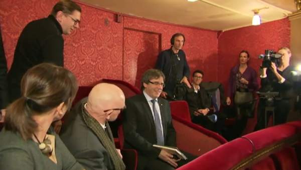 Puigdemont en Bélgica. Puigdemont en Bélgica.