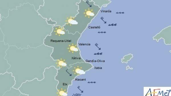 La mayoría de la región se mantendrá con cielos despejados La mayoría de la región se mantendrá con cielos despejados