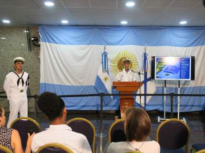 Descartan que el "contacto" a 477 metros de profundidad sea del submarino argentino