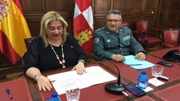 La subdelegada del Gobierno en Soria. La subdelegada del Gobierno en Soria.