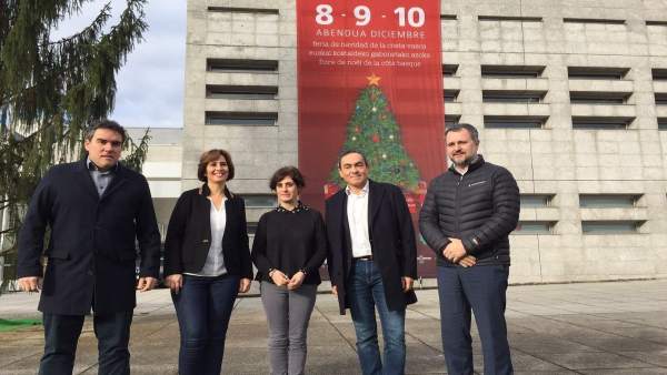 Presentación feria de navidad de la costa vasca ficoba Presentación feria de navidad de la costa vasca ficoba