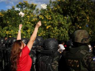 Manifestación en Honduras