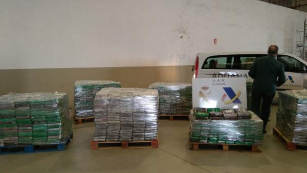 Droga incautada del segundo mayor alijo de cocaína Droga incautada del segundo mayor alijo de cocaína