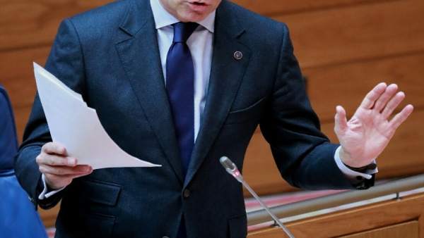 Feijóo en la sesión de control del 5 de diciembre Feijóo en la sesión de control del 5 de diciembre
