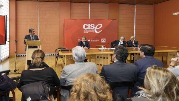 Revilla interviene en el acto de balance de cinco años del CISE Revilla interviene en el acto de balance de cinco años del CISE