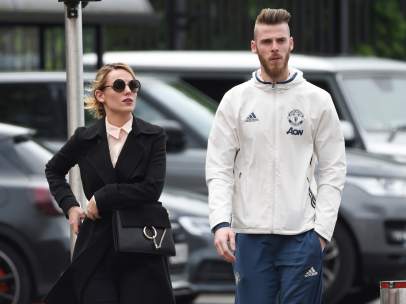 Edurne y de Gea