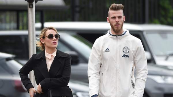 Edurne y de Gea Edurne y de Gea