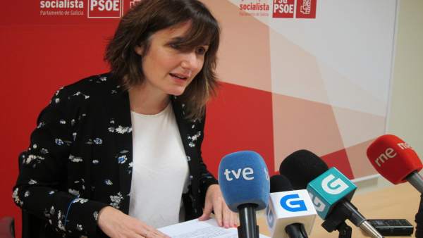 La diputada del PSdeG María Pierres La diputada del PSdeG María Pierres