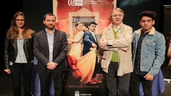 Presentación de los conciertos de la Joven Orquesta de Canarias Presentación de los conciertos de la Joven Orquesta de Canarias
