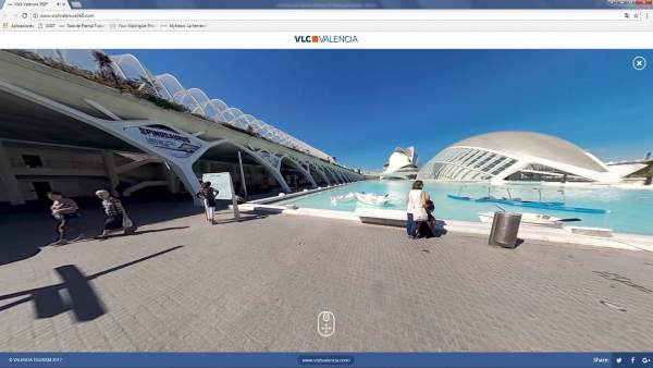 Imagen panorámica de la Ciudad de las Artes y las Ciencias Imagen panorámica de la Ciudad de las Artes y las Ciencias