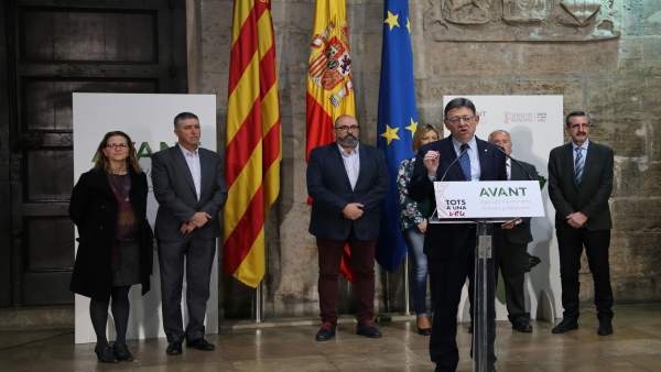 Presentación de la campaña en el Palau de la Generalitat Presentación de la campaña en el Palau de la Generalitat