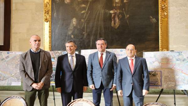 Responsables municipales, de Endesa y REE presentan el convenio de actuación Responsables municipales, de Endesa y REE presentan el convenio de actuación