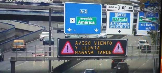 Aviso viento y lluvia