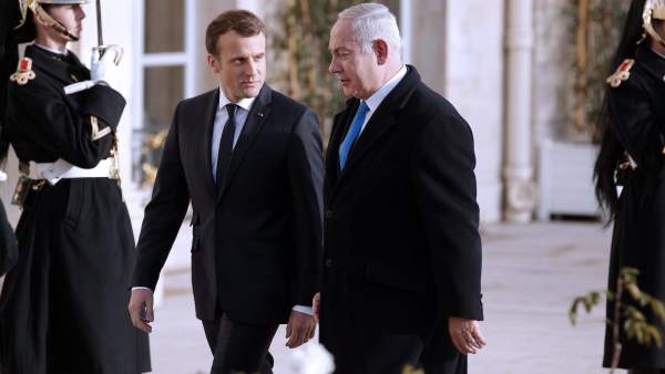 Macron y Netanyahu Macron y Netanyahu