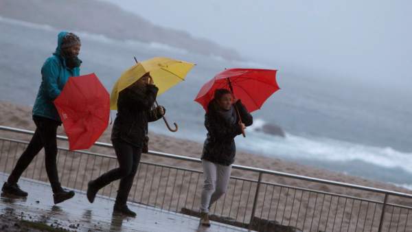 El temporal Ana, en A Coruña El temporal Ana, en A Coruña