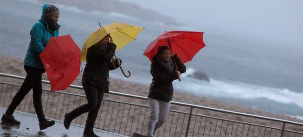 El temporal Ana, en A Coruña