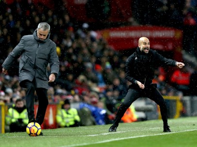 Mourinho y Guardiola