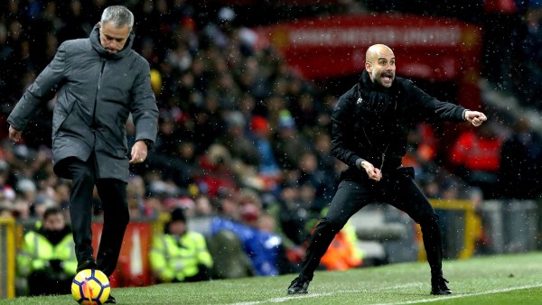 Mourinho y Guardiola Mourinho y Guardiola