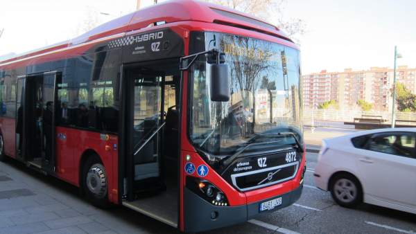 Autobús hídrido de Zaragoza Autobús hídrido de Zaragoza