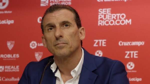 Óscar Arias, director deportivo del Sevilla Óscar Arias, director deportivo del Sevilla