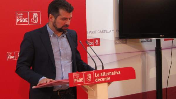 El secretario general del PSCyL, Luis Tudanca El secretario general del PSCyL, Luis Tudanca