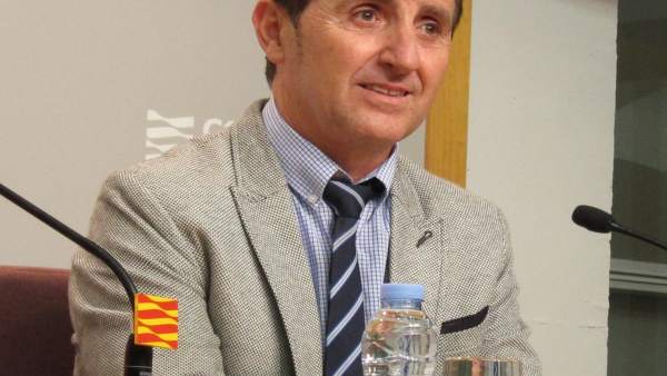 El alcalde de Villanueva de Sijena, Ildefonso Salillas El alcalde de Villanueva de Sijena, Ildefonso Salillas