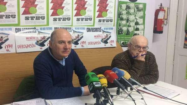 Jesús Aguayo y José Ramón Merino, de STEC Jesús Aguayo y José Ramón Merino, de STEC