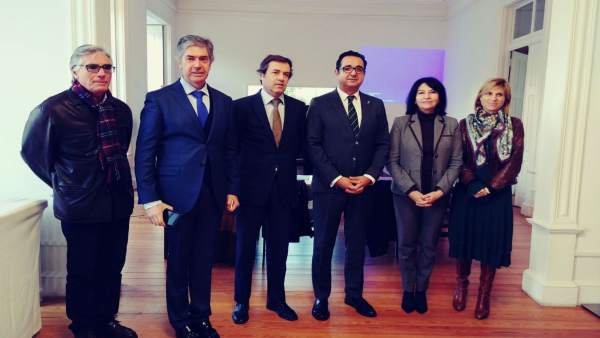 Julio González Zapico en la reunión de la Macrorregión del Sudoeste Europeo Julio González Zapico en la reunión de la Macrorregión del Sudoeste Europeo