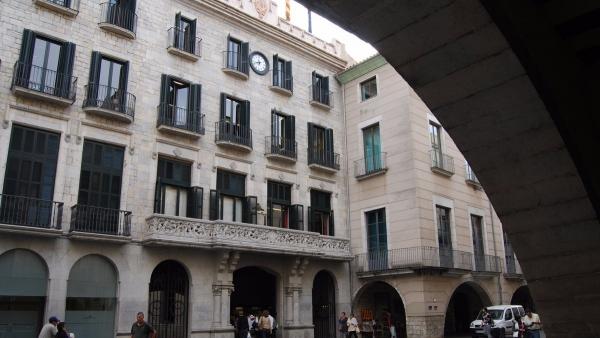 Fachada del Ayuntamiento de Girona Fachada del Ayuntamiento de Girona