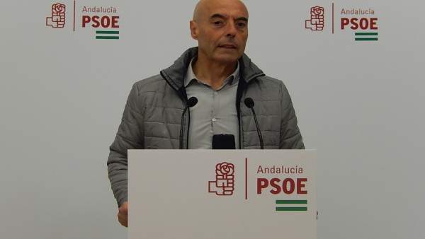 Antonio Hurtado en la sede del PSOE de Córdoba Antonio Hurtado en la sede del PSOE de Córdoba