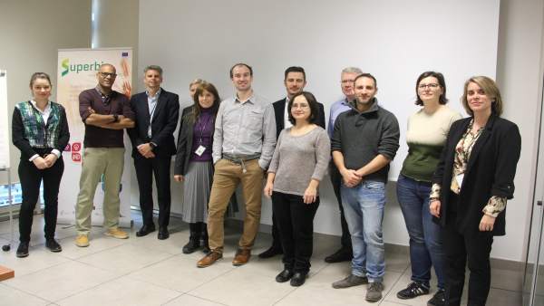 Reunión del proyecto europeo SuperBio. Reunión del proyecto europeo SuperBio.