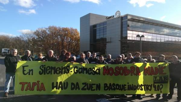 Trabajadores de Siemens Gamesa Trabajadores de Siemens Gamesa