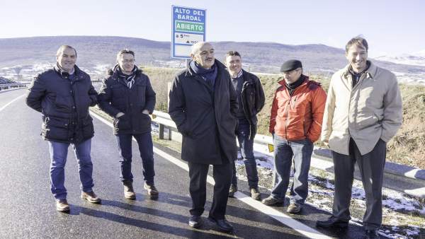 Inauguración de la carretera Matamorosa-Mataporquera Inauguración de la carretera Matamorosa-Mataporquera