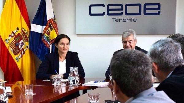 Reunión con CEOE-Tenerife Reunión con CEOE-Tenerife