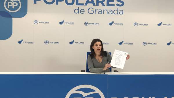 La parlamentaria andaluza del PP Ana Vanessa García La parlamentaria andaluza del PP Ana Vanessa García