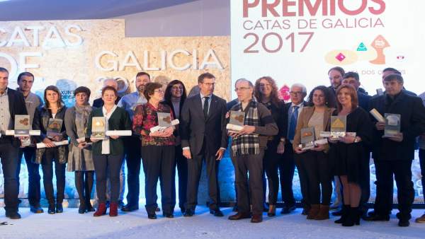 Feijóo en los premios de Catas de Galicia Feijóo en los premios de Catas de Galicia